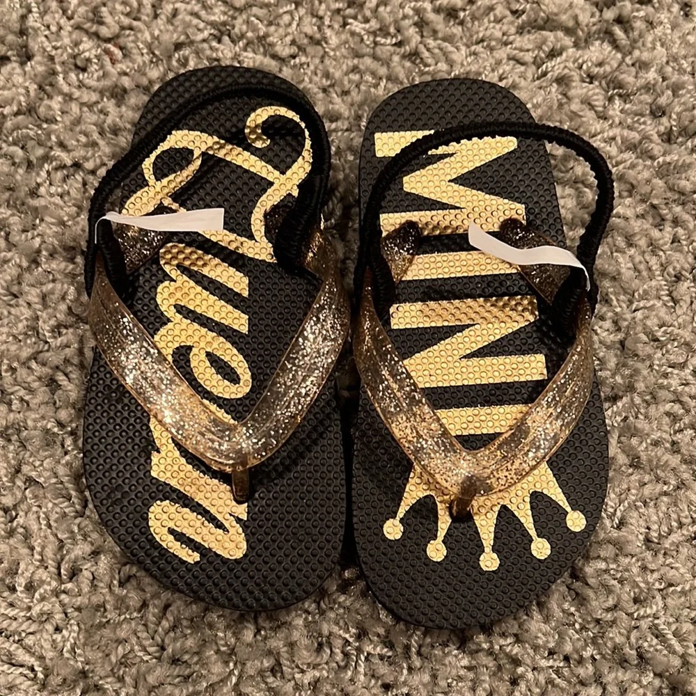Mini Queen Flip Flips Toddler 8/9